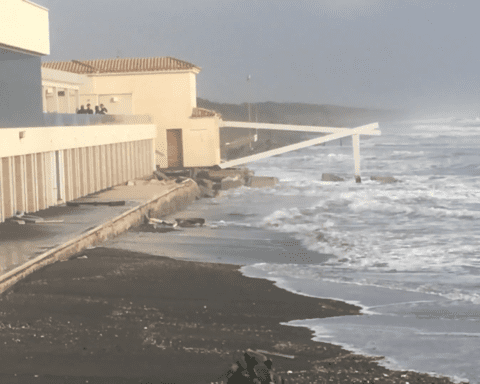 Erosione costiera sulle coste laziali
