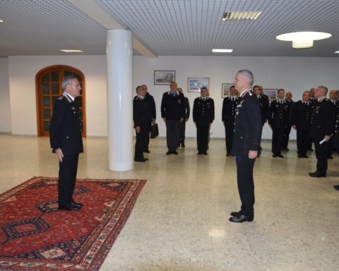 Premiazione dei Carabinieri