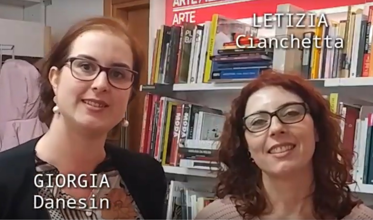 Letizia Cianchetta e Giorgia Danesin, promotrici dell'APS Impara l'arte