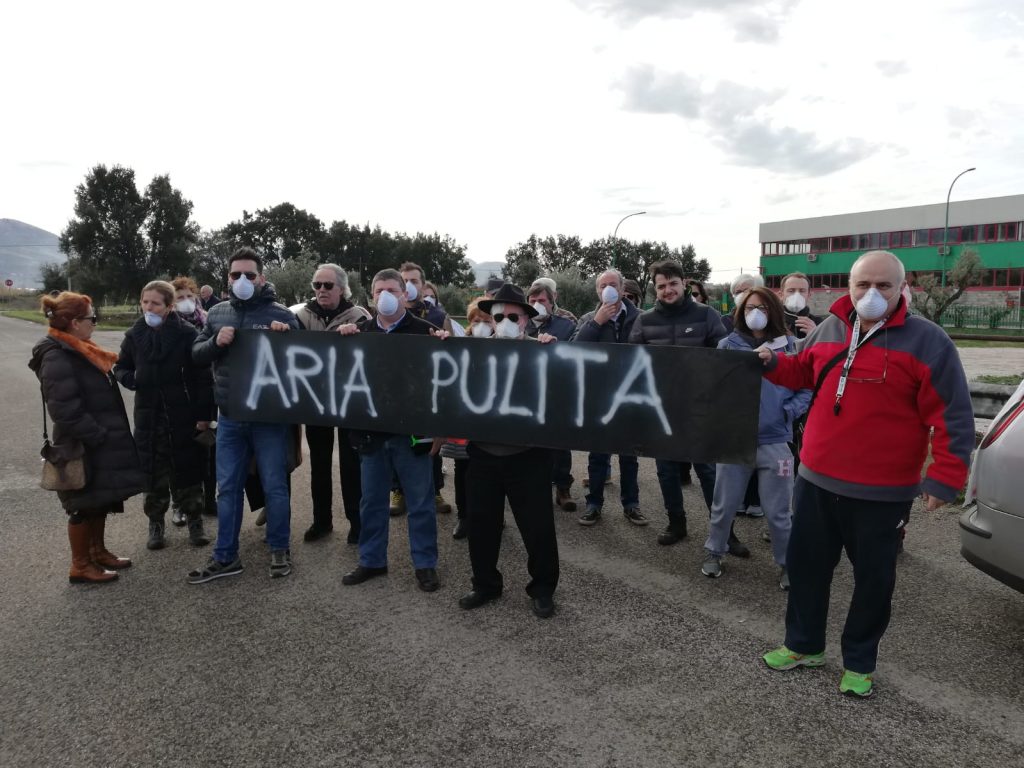 Manifestazione a Pontinia