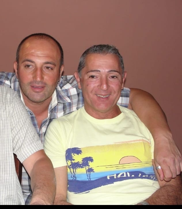 Antonio Libertini (a sinistra) e Paolo Menechelli, l'ex dipendente Meccano che si è tolto la vita