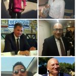 In alto Raimondo Tiero e Massimiliano Carnevale; al centro Nicola Calandrini e Enrico Tiero; in basso Angelo Tripodi e Matteo Adinolfi