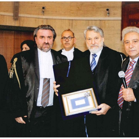 nella foto (a sinistra) il Presidente dell'Ordine degli Avvocati di Latina