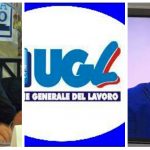 Nicola Calandrini, il logo Ugl e Claudio Durigon
