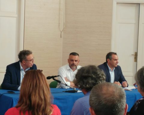 La conferenza stampa della Lega al Circolo Cittadino
