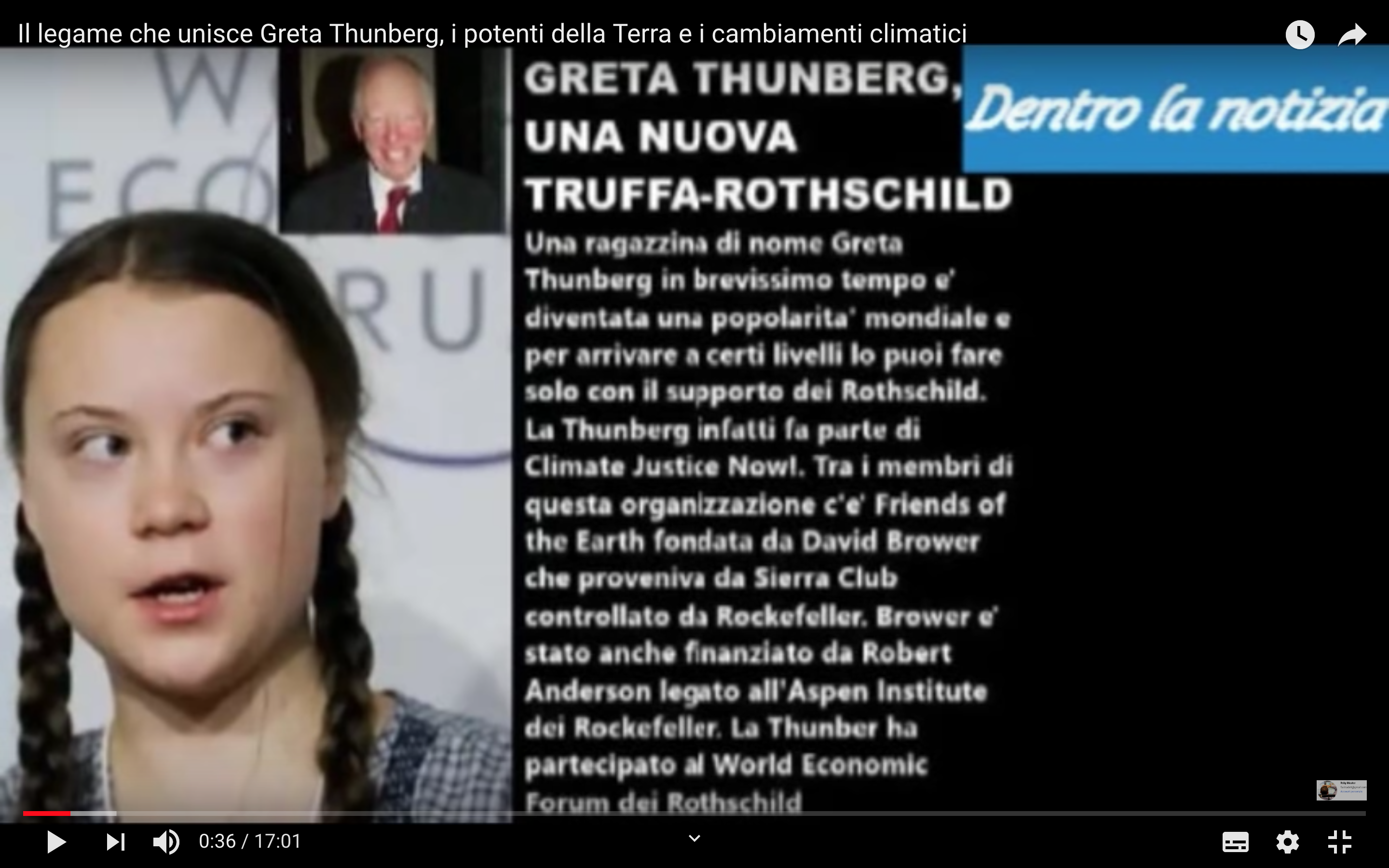 Greta Thunberg diffamata