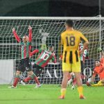 Alcune fasi della partita Ternana-Viterbese