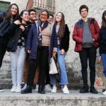 Franca Maragoni (WWF) e gli studenti presenti che hanno partecipato al consiglio comunale di Terracina