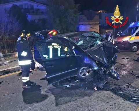 auto incidente Fondi