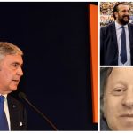 Cosimo Siblilia e a destra Andrea Montemurro (in alto) e Gianluca La Starza