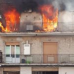 INCENDIO VIA NUORO
