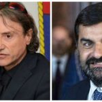 L'ex pm della Procura di Latina Gregorio Capasso e Luca Palamara