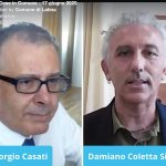 Giorgio Casati e Damiano Coletta