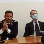 Il dirigente della Digos di Latina Walter Dian e il Questore Michele Maria Spina