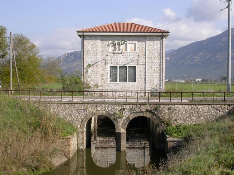 Impianto idrovoro di Calambra a Terracina