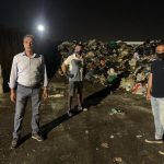 In foto, da destra il consigliere comu ale Vincenzo Valletta, il segretario comunale della Lega Armando Valiani e il consigliere comunale Massimiliano Carnevale