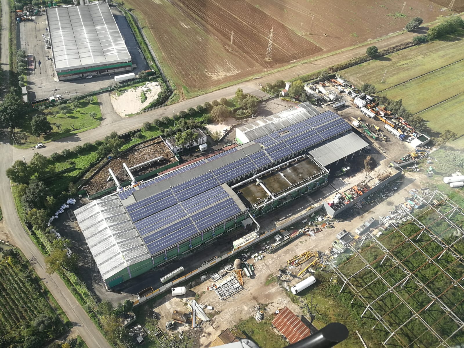 Sep, l'impianto di compostaggio sito nell'area industriale di Mazzocchio
