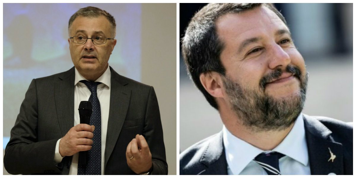 Giorgio Casati e Matteo Salvini