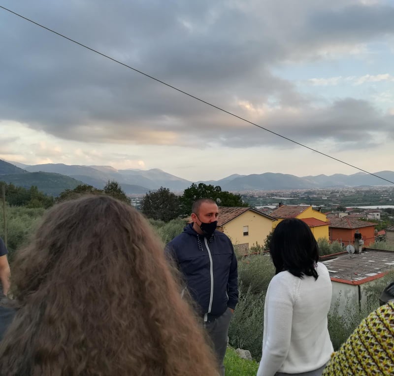 Ciccone incontra i residenti di Via Torricella