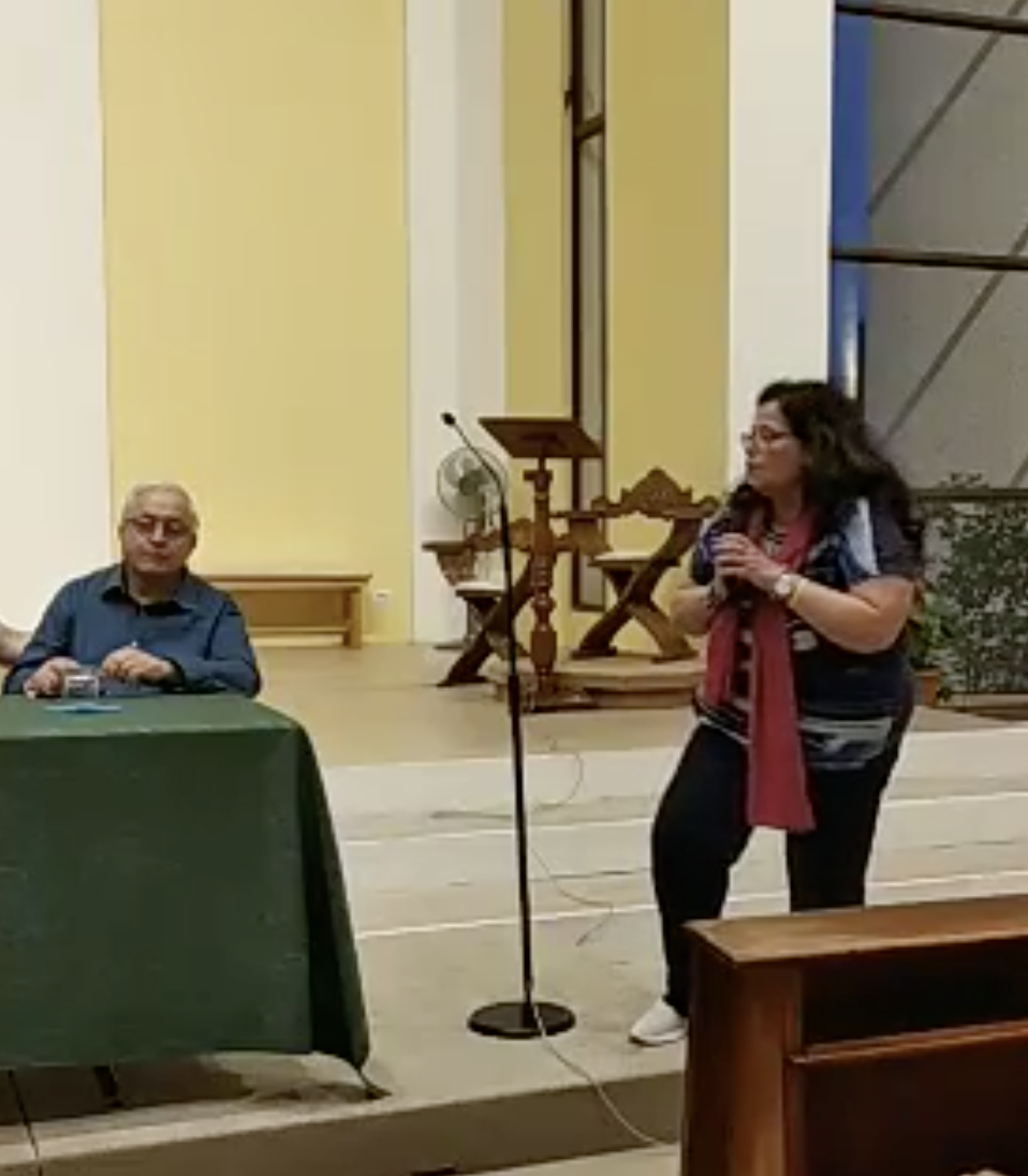 16 giugno 2019, Paola Villa interviene al convegno organizzato da Libera e parla anche degli Ascione