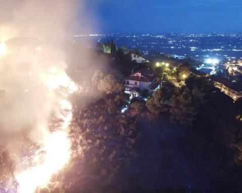 incendio Monti Lepini