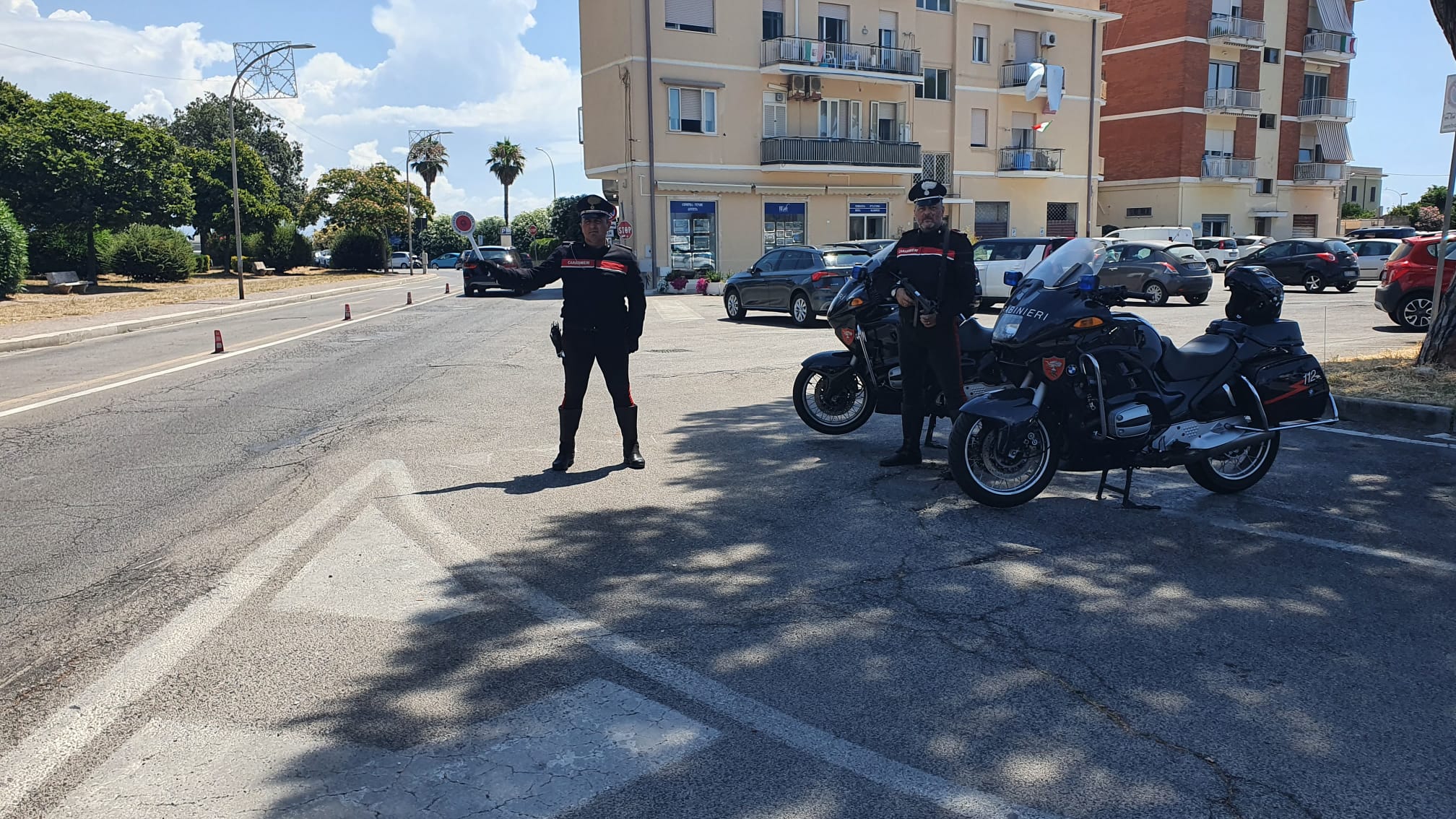 i Carabinieri del norm di Terracina