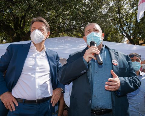 Giuseppe Conte e Pasqualino Pisano