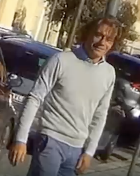 Gianluca Tuma (immagine da Report)