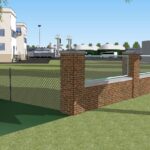 Le recinzioni previste dal progetto dell'impianto per produzione biometano presso il sito dell'ex Mira Lanza