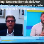 Umberto Bernola nel corso della trasmissione televisvia "Mi Manda RaiTre"