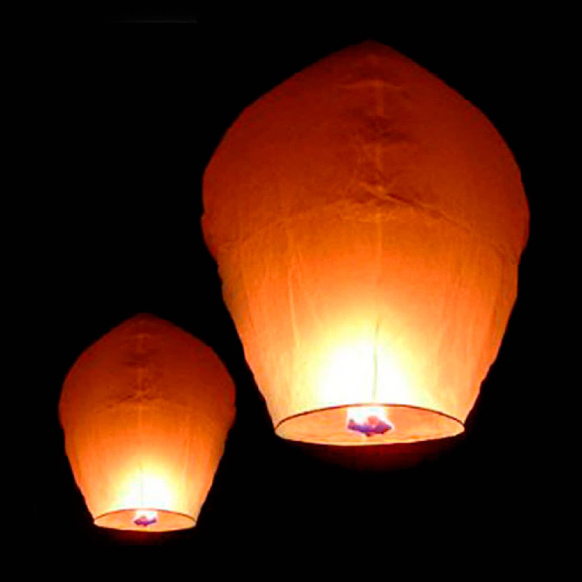 Lanterne volanti a San Salvatore - La Vita Casalese