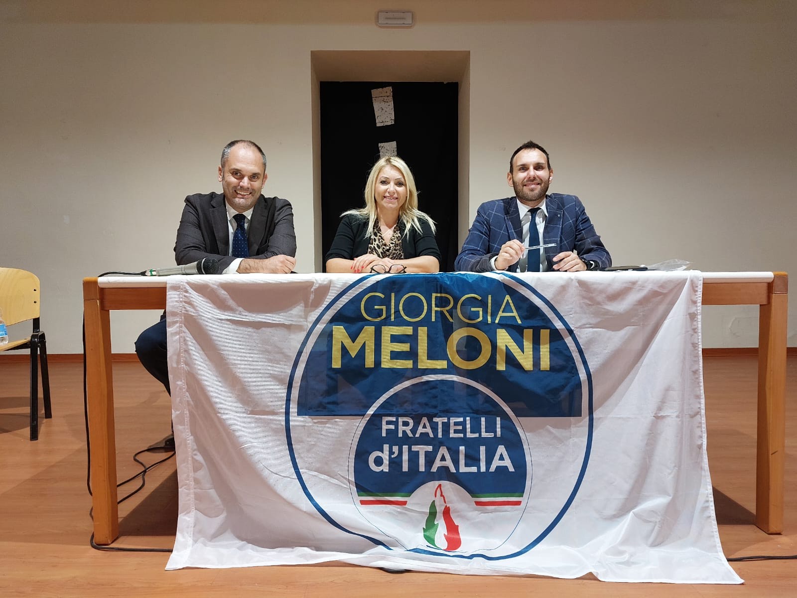 Luigi Vocella, Sonia Federici e Stefano Marcucci