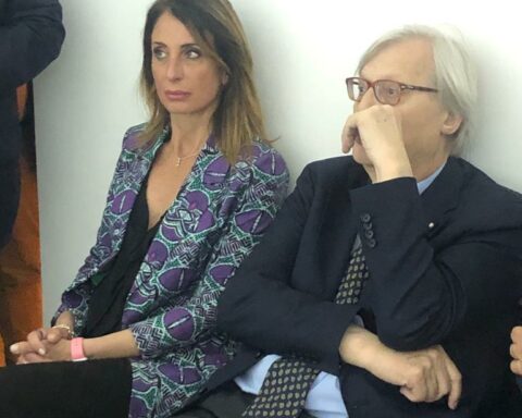 Annalisa Muzio e Vittorio Sgarbi