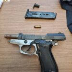 L'arma di Favoccia sequestrata da Carabinieri e Polizia di Stato
