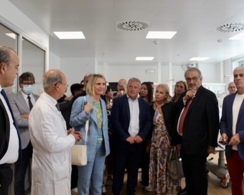 L'inaugurazione del Reparto di Emodinamica al Goretti di Latina alla presenza del Presidente della Regione Lazio, Francesco Rocca