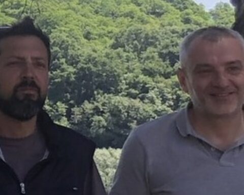 Luca Del Ferraro, Presidente del Dominio Collettivo ASBUC di Giulianello, e Mauro De Lillis, Sindaco di Cori