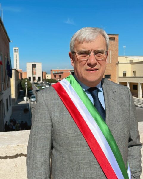 Il sindaco di Sabaudia, Alberto Mosca