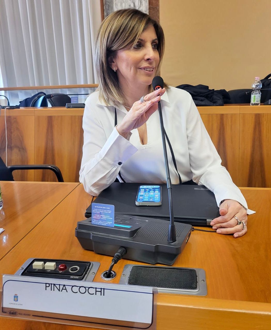 Pina Cochi, consigliera comunale di Latina in quota Lega