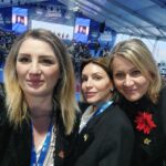Le consigliere comunali di Fratelli d'Italia Latina: Simona Mulè, Serena Baccini e Valentina Colonna