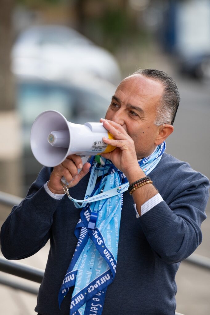 Gianfranco Cartisano, Segretario di Uiltucs Latina