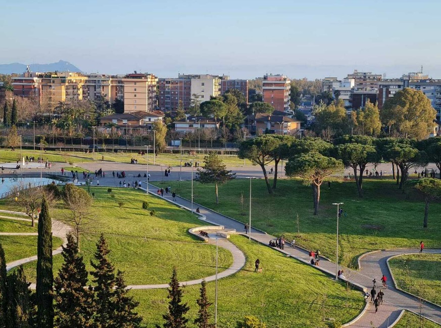 Parco San Marco, uno dei luoghi che rientrano nei patti di collaborazione a Latina