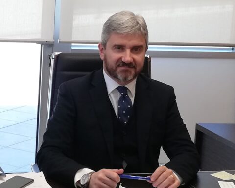 Gianluca Marzinotto, Amministratore Delegato della Banca Popolare di Fondi,