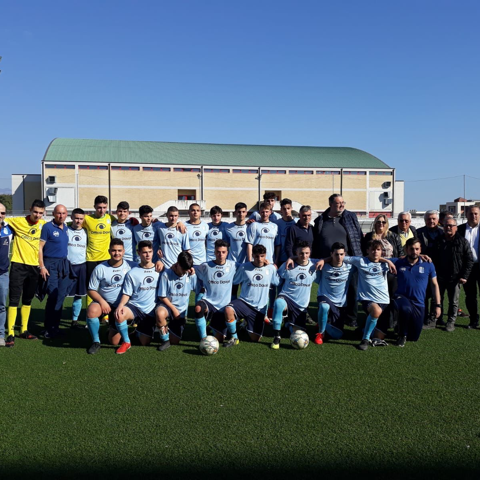 La foto è del 23/03/2019 quando fu riaperto lo stadio Bartolani per una amichevole Polisportiva SanValentino-Roccasecca dei Volsci
