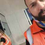 A destra Vincenzo Di Girolamo, il medico aggredito
