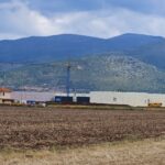L'impianto biogas in fase di realizzazione a Terracina