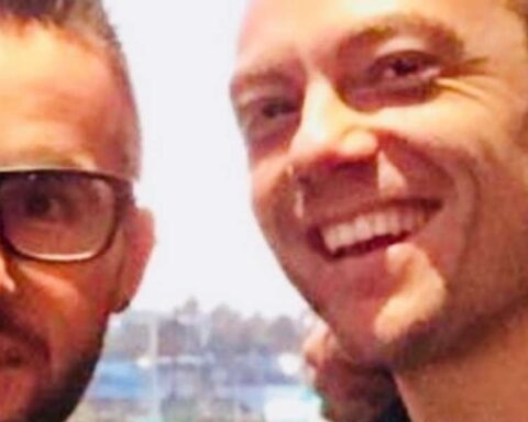 Roberto Casalino e Tiziano Ferro