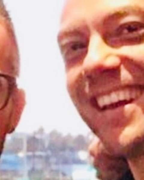 Roberto Casalino e Tiziano Ferro