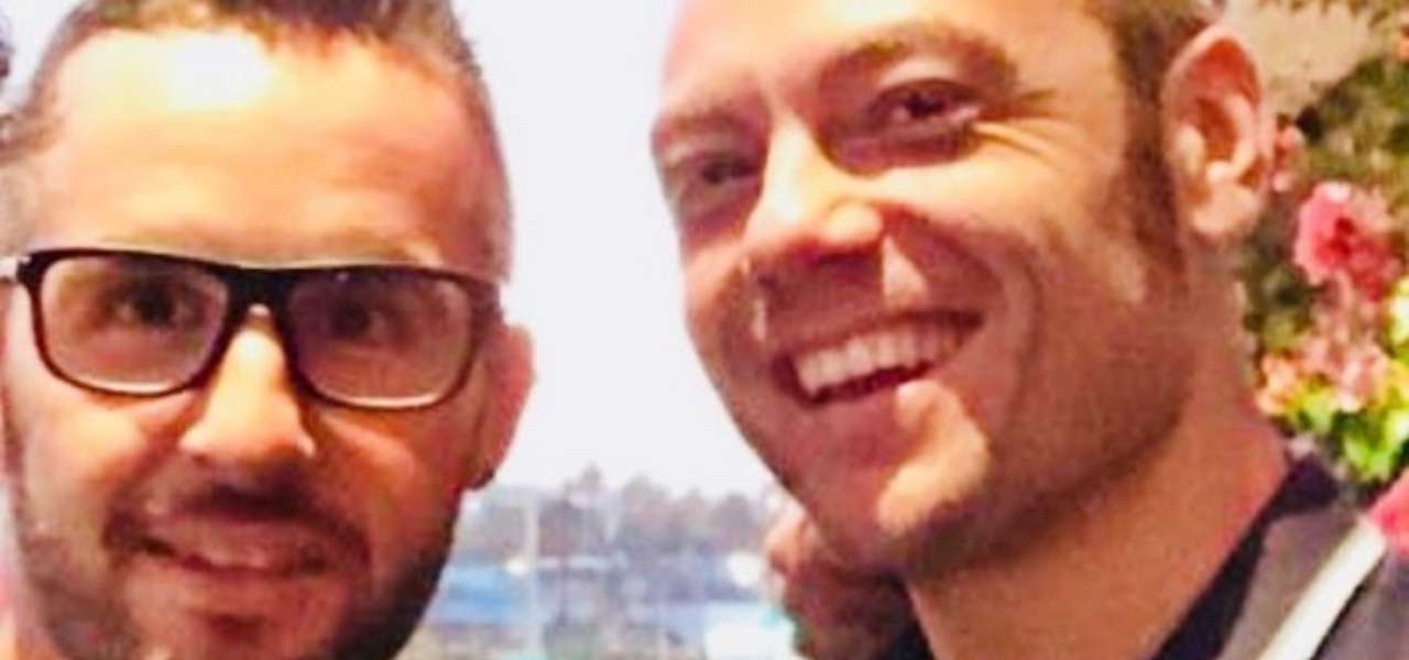 Roberto Casalino e Tiziano Ferro
