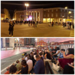 Fratelli d'Italia: "Nella foto di sopra un evento dell'amministrazione Coletta, in quella di sotto il Galà di danza estate 2025"