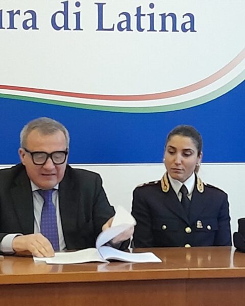 Il Questore di Latina, Fausto Vinci